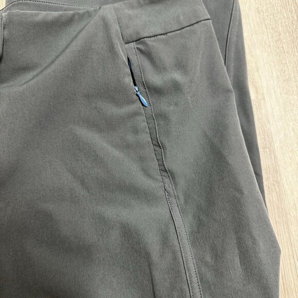 Title Nine Genie Pants Cargo Hiking Outdoor Camping Women 14 Soft Shell Gray - Picture 3 of 12